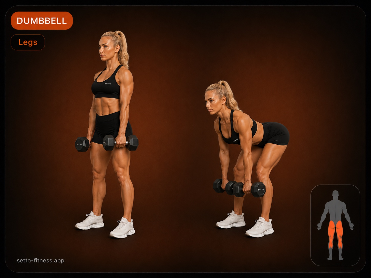 Dumbbell Romanian Deadlift
