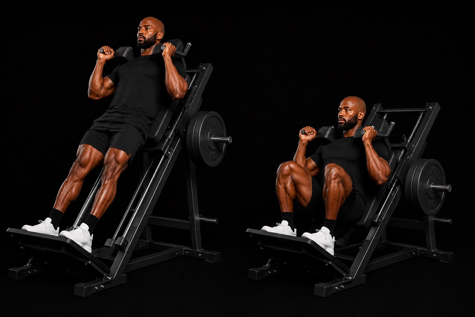 Hack Squat demonstration