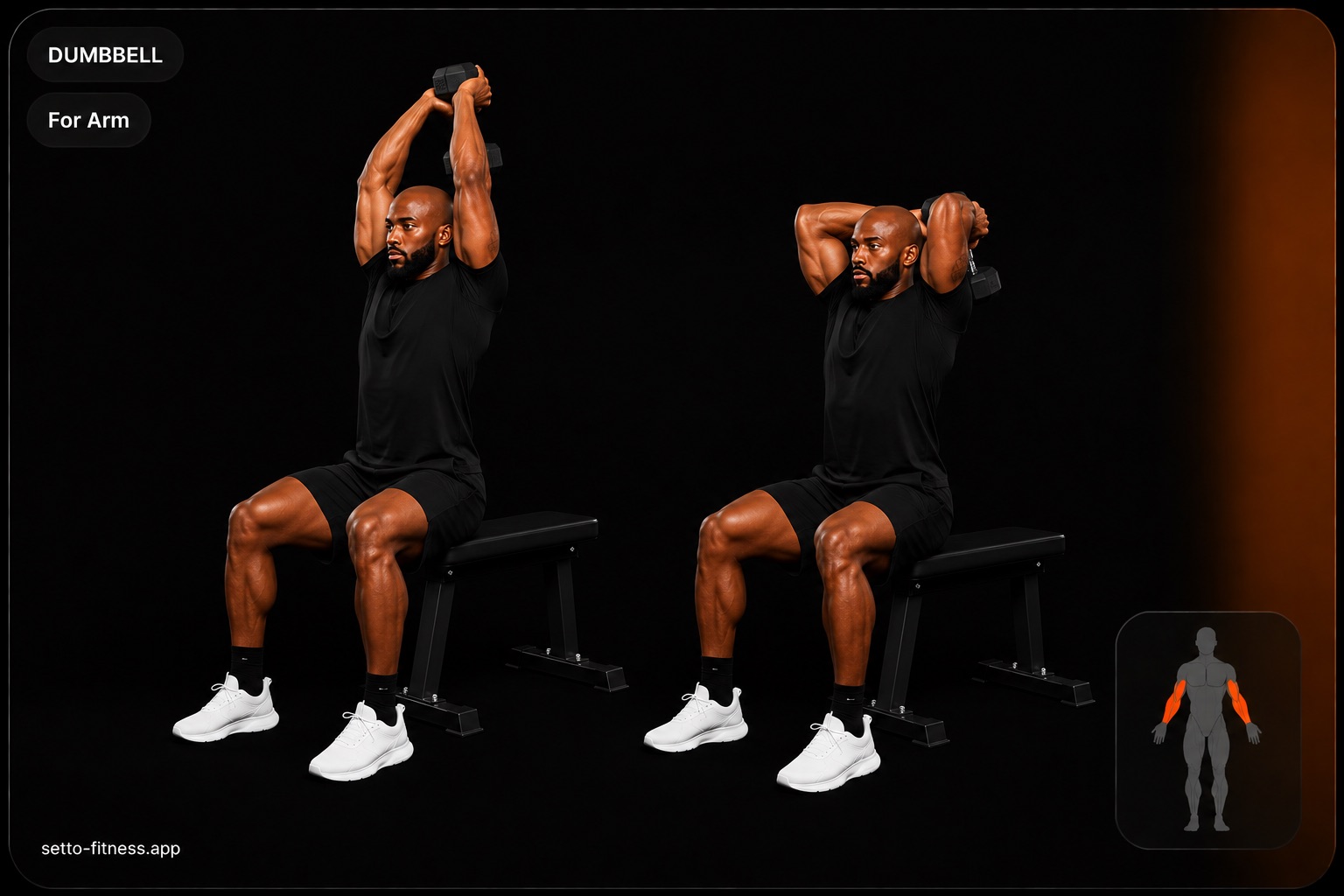 Triceps Extensie Boven het Hoofd